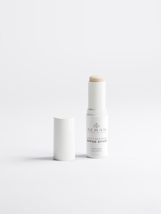 Daily Defense SPF50 mineral sunscreen stick