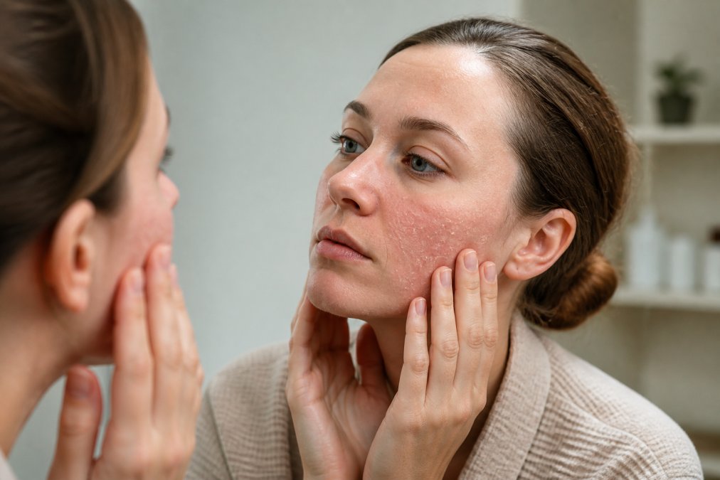 How to Fix Dry Flaky Skin on Face Step by Step