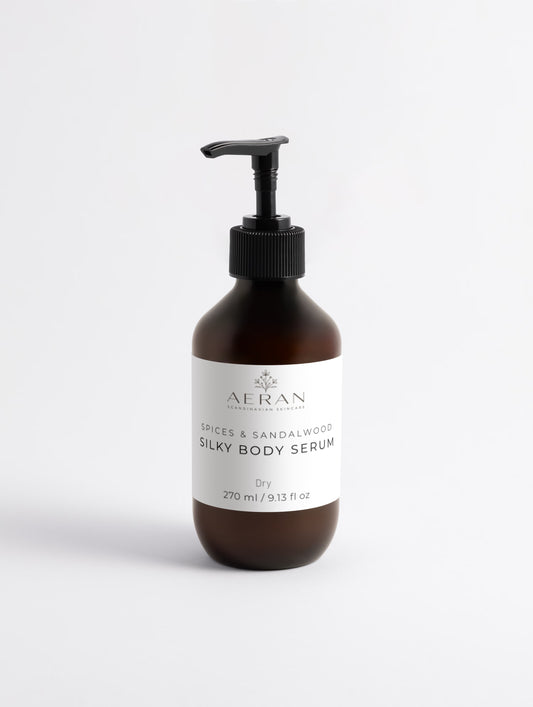 Silky Body Serum, Spices & Sandalwood