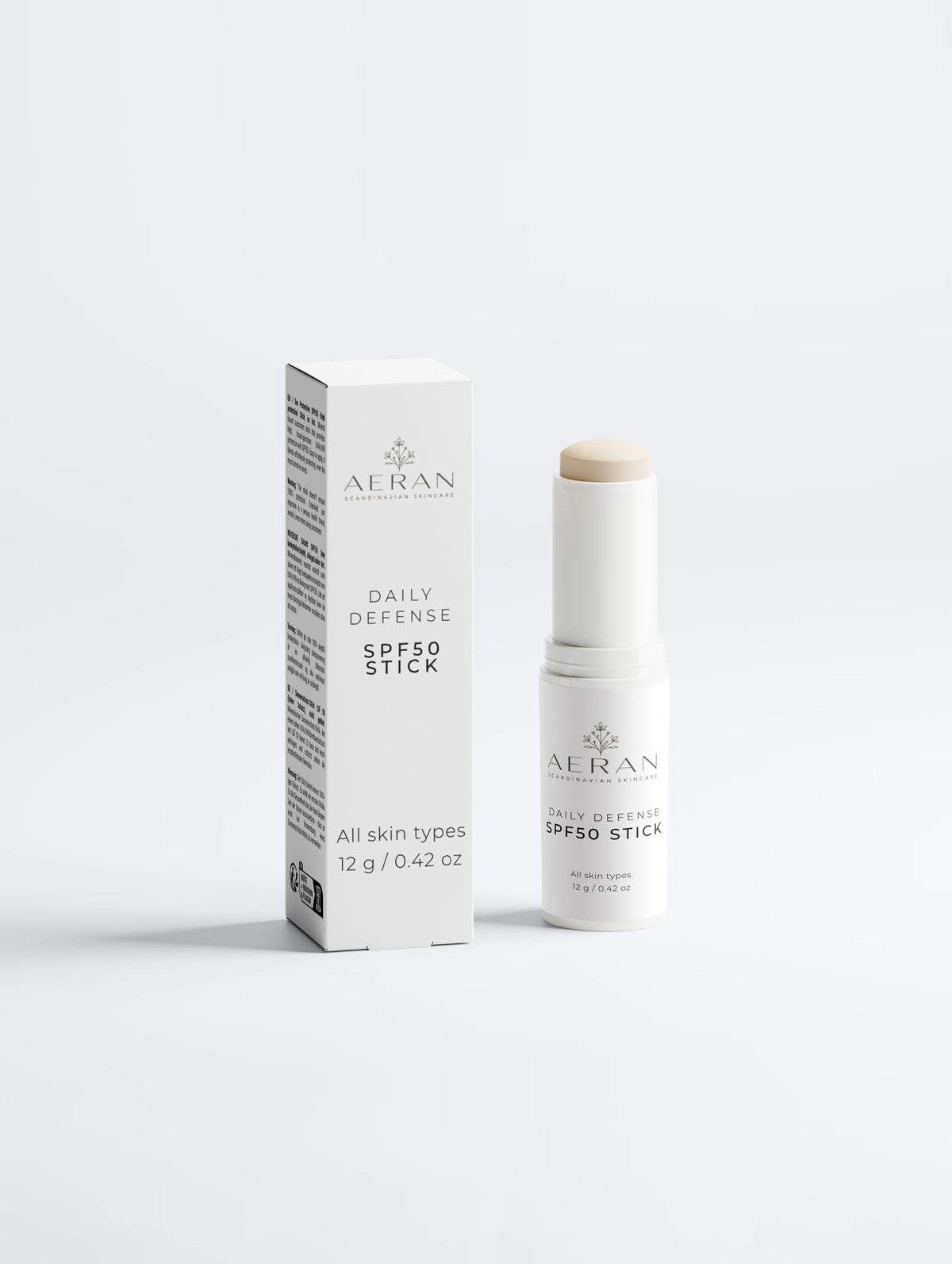 Daily Defense SPF50 mineral sunscreen stick