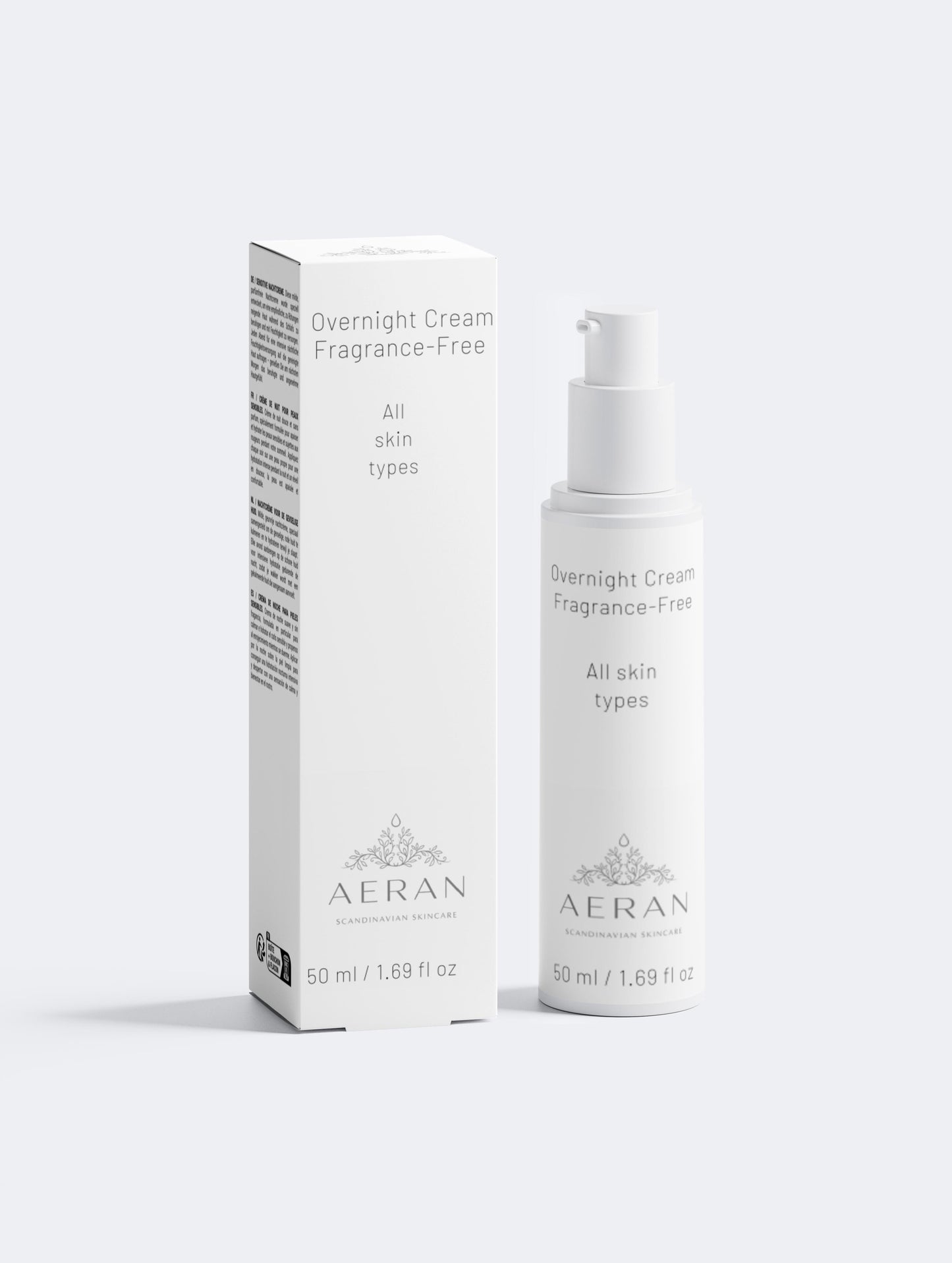 Sensitive Skin Overnight Cream, Fragrance-Free
